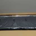 Sturdy Flat Weight Bench for Home Gym, Strength Training, Stable Assembly, Black