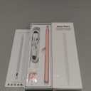 Stylus Pen for ipad 2018-2025, USB-C Fast Charging Pencil, Pixel-Perfect Tilt Sensitivity for iPad 11/10/9/8/7/6/A16, iPad mini 7/6/5, iPad Air M3/2 11"/13"/5/4/3, iPad Pro M5/4 13"/12.9″/11″ Pink