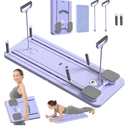 Pilates Board, Multifunctional Abdominal Board, Ab Core Trainer, Ab Trainer Machine, Ab Board, Exercise Board, Abs Workout Equipment, Core Workout Equipment. (Purple)