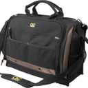 Custom Leathercraft1539 Multi-Compartment 50 Pocket Tool Bag