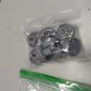 BlueStars WD12X10231 Dishwasher Lower Rack Wheel with Stud - Compatible with General Electric Dishwashers - Easy to Install - Replaces 1263942 AP3994981 PS1481883 EA1481883 - PACK OF 8