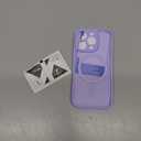 FNTCASE for iPhone 16 Pro Case: Matte Magnetic Phone Cases with Screen Protector Compatible with Magsafe Slim Anti Yellowing Rugged Shockproof Protective Translucent Cell Phone Cover (C-Purple)