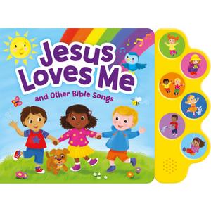 Jesus Loves Me & Other Bible Songs  Interactive Sound Book for Toddlers | Christian Baby Book with 6 Faith-Based Songs, Lyrics & Music | Baptism Gift, Bible Story Time Sing-along for Boys and Girls
