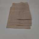 Leetaltree Beige Placemats Set of 4 - Heat Resistant Non-Slip Place mats for Dining Table, Washable Durable PVC Vinyl Woven Table MatsBeige, 4