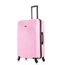 DUKAP INCEPTION Luggage with Spinner Wheels | Durable Lightweight Hardside Suitcase, Travel Bag with Handle and Trolley, 28-Inch Large Checked Luggage | Pink