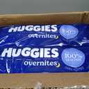 Huggies Size 3 Overnites Baby Diapers: Overnight Diapers, Size 3 (16-28 lbs), 132 Ct (2 Packs of 66)