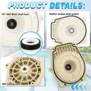 25357-300-000 074564 Seal Plate Fits for Whisperflo Intelliflo Swimming Pool Pump with Seal Plate Gasket & Shaft Seal PS-1000