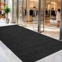 4' X 6' Durable Front Door Mat Indoor Outdoor Entrance Commercial Door Mat
Heavy Duty Non-Slip Entryway Doormat,Low Profile,Rubber Rug Home & Commercial High Traffic Area,Blcak