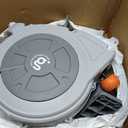 Giraffe Tools Retractable Hose Reel 1/2" x 65 ft Heavy Duty Water Hose Reel, Swivel Bracket, Any Length Lock, with 9-Function Sprayer Nozzle