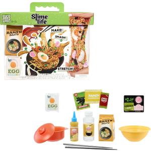 Slime Life Ramen DIY Slime Kit - Unboxing Ingredients to Make, Smash, and Stretch Your Food Slime, Ages 8+