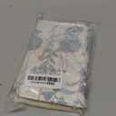 Flower Embroidery Refillable Journal, A6 Binder 6 Ring, Budget Binder, Planner Binder, Refillable Notebook, Travel Diary for Women, Gift for Friends Female, Teen Girl Gifts, Blue Forget-Me-Not