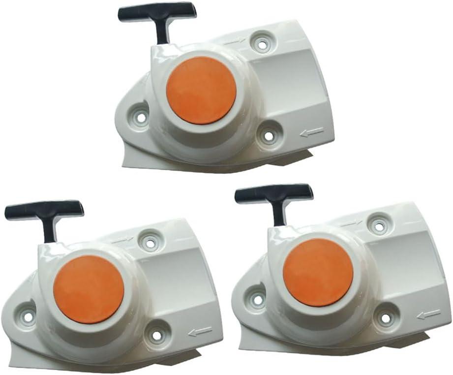 Recoil Starter Assembly for Stihl Chainsaw TS410 TS420 Concrete Cut-Off Saw 4238-190-0300 (3 Pack)