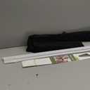 Window Screen Frame Kit-2 Packs, DIY Aluminum Alloy Frame Screen Window Up to 46" x 46" for Windows/Doors, Includes 48" x 99" Mesh & 33ft Spline & Tool Kit, Easy Install, Insect Proof (2 set white)