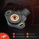 A-Premium TPS Throttle Position Sensor Compatible with Honda Civic 2001 2002 2003 2004 2005, L4 1.7L - Replace# 16400PLRA51, 16400PLRA52