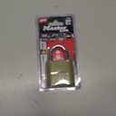 Master Lock 875D Heavy Duty Outdoor Combination Lock 2, Brass Finish