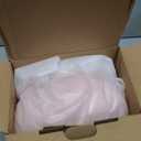 SupeDesk Magnetic Phone Pillow Stand, Phone Holder for Bed,Lap,Desk, Cozy Pillow Stand with Snack Bowl and 2 Magnetic Rings, Compatible with 3.5-7" iPhone,E-Reader, Kindle, Pink