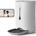 WOPET 7L Automatic Dog Feeder with Camera, 5G WiFi Cat Food Dispenser, Automatic Cat Feeder with Timer Programmable, HD Camera for Voice and Video Recording