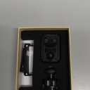 Andoer 1080P HD Body Mounted Camera Portable Video Recorder Hidden Camera with Auto Night Vision Large Battery Capacity 120Wide Angle with Back Clip Bracket Base