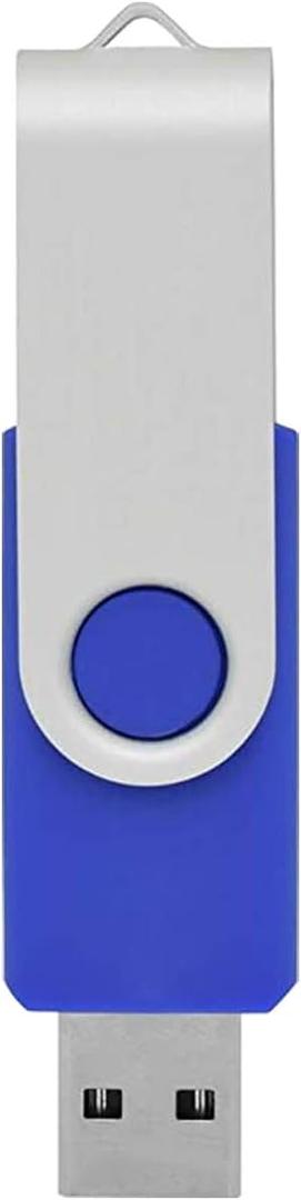USB for Windows 10 Install Recover Repair Restore Boot USB Flash Drive, 32&64 Bit Systems Home&Professional, Antivirus Protection&Drivers Software, Fix PC, Laptop and Desktop, 16 GB USB - Blue