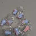 8 Pcs Mini Hippopotamus Figurines, Cute Hippo Decor for Car Dashboard and Desk, Small Animal Ornaments for Home Office Fairy Garden, Unique Hippopotamus Themed Decoration Set