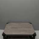 Snughome Wooden Step Stools for Adults Kids, Solid Portable Wooden Bedside Step Stool Adults Hold Up to 350 lb, One Step Foot Stool for Kitchen, Bedroom, Living Room, Bathroom - Self-Assembly(Grey) (16.6L x 11.8W x 6.5H, Gray)