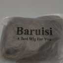 Baruisi Mens Mullet Wig 70s 80s Halloween Cosplay Costume Wigs for Fancy Dress,Light Brown