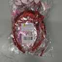 5 x Pink Heart Shape Headband Glitter Sunglasses Sequin Earrings Valentines Day Halloween Cosplay Costume Accessories Set