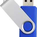 KOOTION 32 GB USB Flash Drive 32 gb Flash Drive 10 Pack Thumb Drive Memory Stick Pen Drive Keychain Design Blue