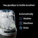 Baby Brezza Bottle Washer Pro - Baby Bottle Washer, Sterilizer + Dryer - All in One Machine Cleans Baby Essentials like Bottles + Pump Parts Appliance to Replace Bottle Brushes & Drying Racks, Black
