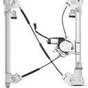 Front Right Passenger Side Power Window Regulator w/Motor Assembly Replacement for 2004 2005 2006 2007 2008 Ford F150 (Standard Cab/Crew Cab), 2006 2007 2008 Lincoln Mark LT Replaces# 741-429