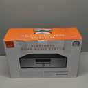 iLive Electronics Bluetooth Home Music System with CD Player, Built in Stereo Speakers, Includes Remote, Black (IHB340B)