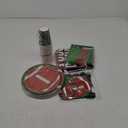 Football Birthday Party Decorations Football Plates Napkins Tablecloth Banner Football Party Supplies Tableware Set for Football Sports Birthday Tailgate Party Decorations, Serve 24