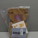 40 Pack Bakery Boxes 4x4x2 Inches Cookies Boxes Mini Bundt Cake Boxes Pie Boxes Cinnamon Roll Treat Boxes Chocolate Truffle Boxes Party Wedding Favor (Brown)