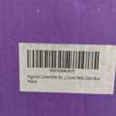 Folding Sofa Bed Couch Memory Foam with Pillow Sleeper Chair Lazy Couch Twin Size Futon Convertible Guest Beds, Washable Cover, Dark Blue