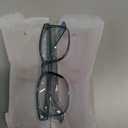 livho Oversized Eyewear Frame for Woman and Men - Rectangle Fashion Glasses for Computer, Chic Preppy Frame