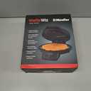 Mueller Heart 5 Waffle Maker, Waffle Iron, Adjustable Browning Control & Nonstick, Cool Touch Handle, Easy to Clean, Small Kitchen Appliances