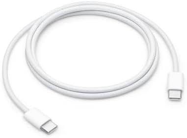 Apple 60W USB-C to USB-C Woven Charge Cable (1 m): Fast and Convenient Charging Apple 60W USB-C to USB-C Woven Charge Cable (1 m): Fast and Convenient Charging