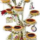 Talking Tables Alice in Wonderland Cupcake Cake Stand Mad Hatter Tea Party Decorations Mother's Day Party Decor Reusable Cakestand Table Centrepiece Afternoon Tea Onederland 1st Birthday Baby Shower