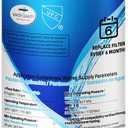 ICEPURE 4396508 Refrigerator Water Filter Compatible with Whirlpool 4396508, 4396510, Filter 5, EDR5RXD1, NL240V, WFL400, LC400V, 4392857, RWF0500A 1PACK