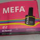 MEFA 19 Pcs Gel Nail Polish Kit with U V Light, 12 Colors All Seasons Soak Off Gel Polish Nail Set with Base Top Coat Essential Manicure Tools Beginners Salon Nails Art DIY