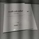 2 x Wall Calendar 2026, 12 Months, 17" x 12" Large Wall Calendar with Hanger, Thick Paper and Spiral Binding. Minimalist Design, Business Style.