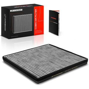 A-Premium Under Hood Cabin Air Filter with Activated Carbon Compatible with Chevrolet Camaro 2010 2011 2012 2013 2014 2015