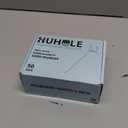 HUHOLE Pegboard Hooks 4 Inch 50PC, Blue Peg Board Hooks, Fit 1/4" or 1/8" Pegboard, Ideal Peg Board Organizer Accessories for Garage Tool Organization, Wall Storage (Blue, 4 Inch)