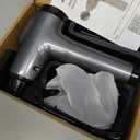 Massage Gun, Muscle Massage Gun for Athletes Handheld Electric Deep Tissue Back Massager, Percussion Massage Device for Pain Relief with 30 Speed Levels 9 Heads pcs (Grey)