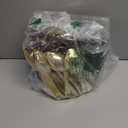 Gold Plastic Silverware Set, 160 Count, Extra Heavy Duty Flatware, Disposable Cutlery Utensils, 80 Forks, 40 Spoons, 40 Knives, Polished Gold, Bulk Pack