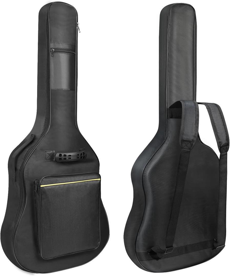 Guitar Bags - 1/2/3 Pack Gig Bags, 38-41 Inch Electric & Acoustic Guitar Case, Waterproof Oxford, Two Pockets