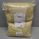 NICETOWN Thermal Insulated Paler Yellow Blackout Curtains for Bedroom, Set of 2, 70 by 63 inches Long, Window Treatment Solid Grommet Room Darkening Drape Panels for Bedroom