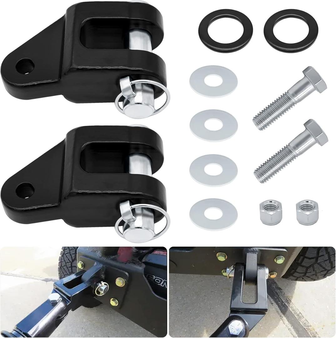 BX88357 BX88296, Off Road Bumper Adapter Kit Compatible with Blue Ox Tow Bars - Avail BX7420, Ascent BX4370, Alpha BX7365 BX7380, Aventa BX7445, Aladdin BX4325, Allure BX7460, Replace# BX88303 BX88304