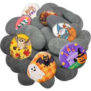 90PCS Large Painting Rocks, Natural Flat River Rocks, 2-3 Inches for Kids, Stones for Arts & Crafting 90PCS Large Painting Rocks, Natural Flat River Rocks, 2-3 Inches for Kids, Stones for Arts & Crafting