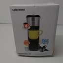 CHEFMAN Single Serve Coffee Maker, K Cup Coffee Machine: Compatible with K-Cup Pods and Ground Coffee, Brew 6 to 12oz Cup Drip Coffee Maker, 40oz Water Reservoir, Cup Lift, Filter Included